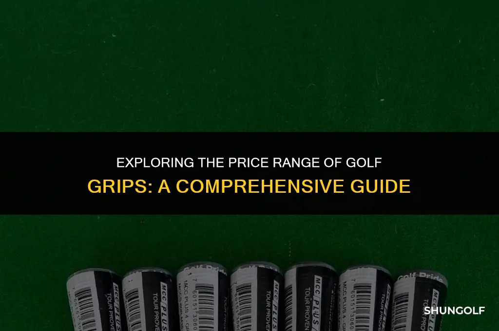 what do golf grips cost