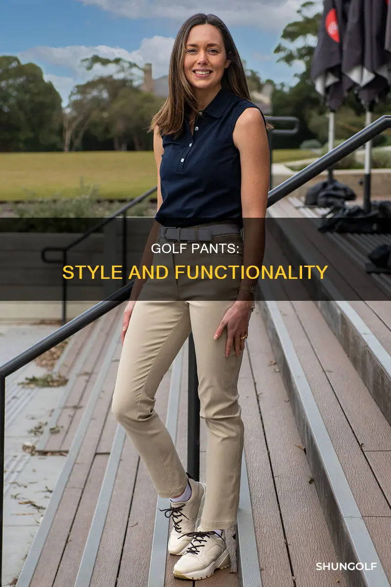 what do golf pants look like