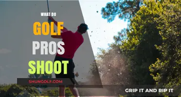 Golf Pros: What's Their Average Score?