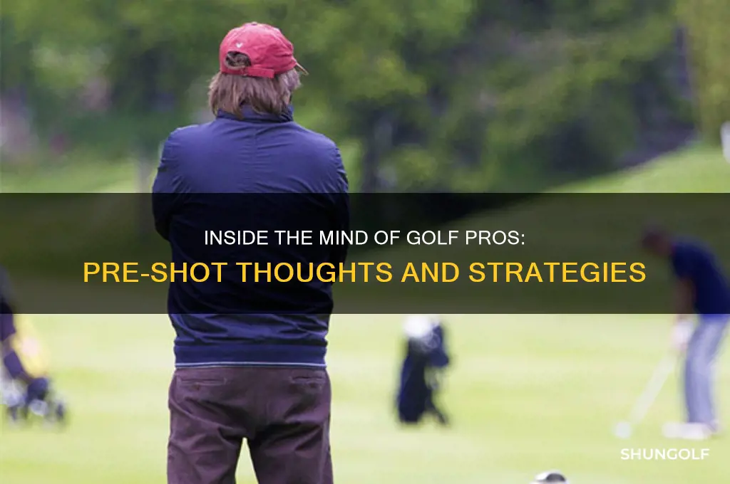 what do golf pros think about before hitting