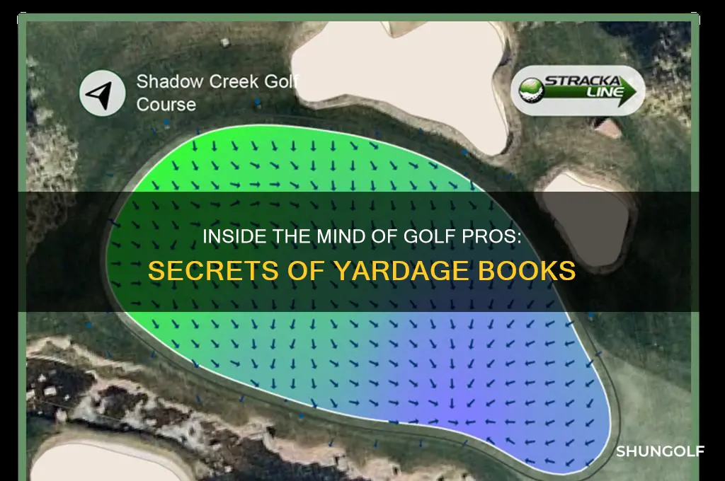 what do golf pros write in their yardage books