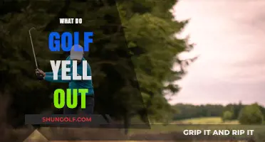Golf's Unique Culture: The Art of Shouting