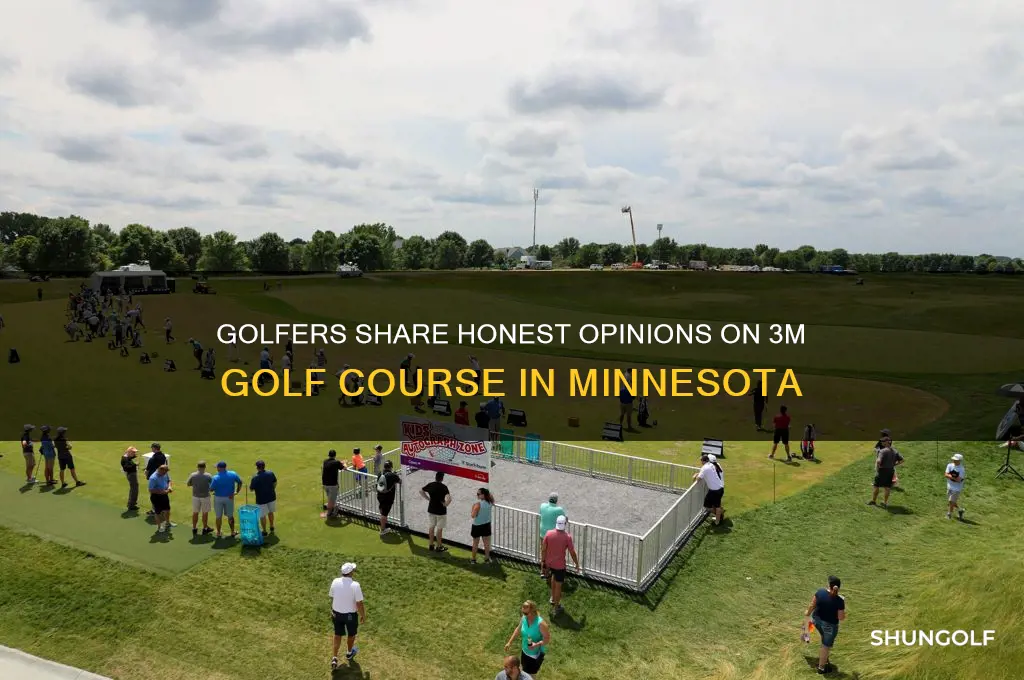 what do golfers think of 3m golf course mn