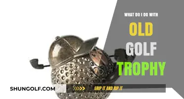 Creative Ways to Repurpose or Donate Your Old Golf Trophies