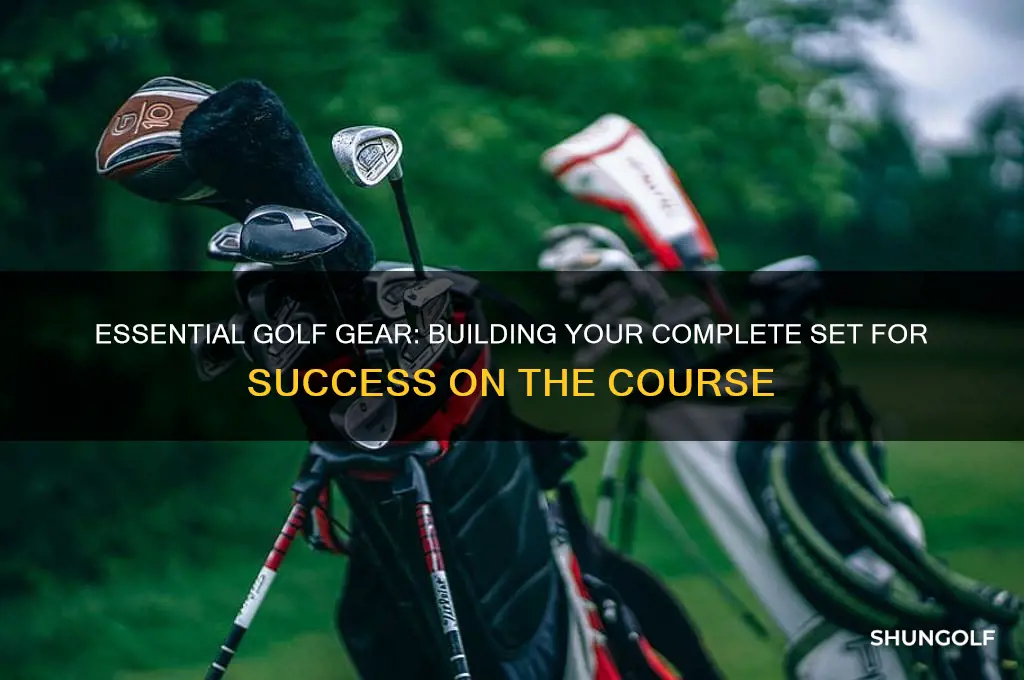 what do i need for a complete golf set