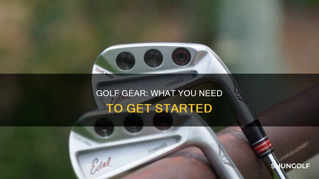 what do i need for golf