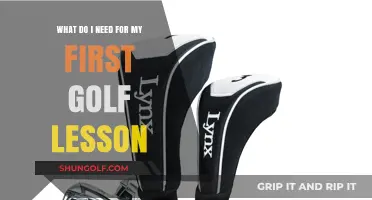 Essential Gear and Tips for Your First Golf Lesson Success
