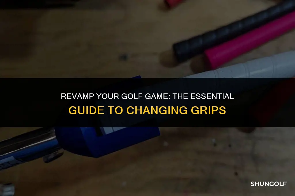 what do i need to change golf grips
