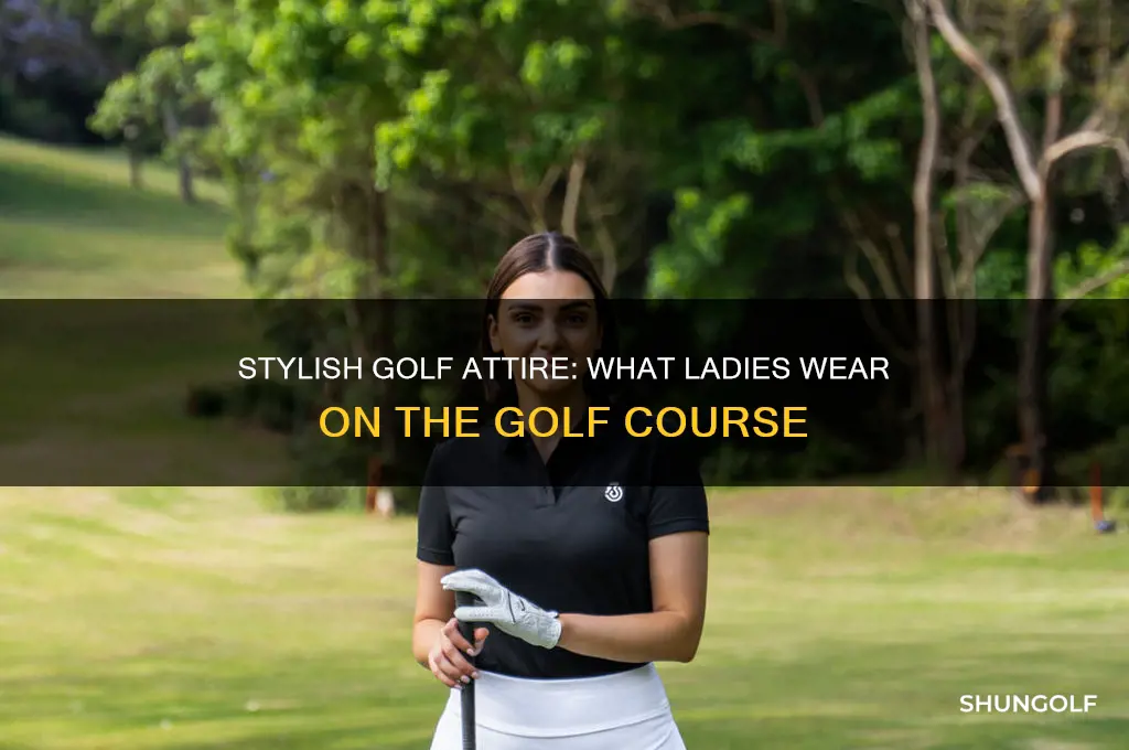 what do ladies wear on golf course