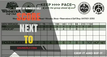 Understanding Golf Score Numbers: What They Mean and How to Improve