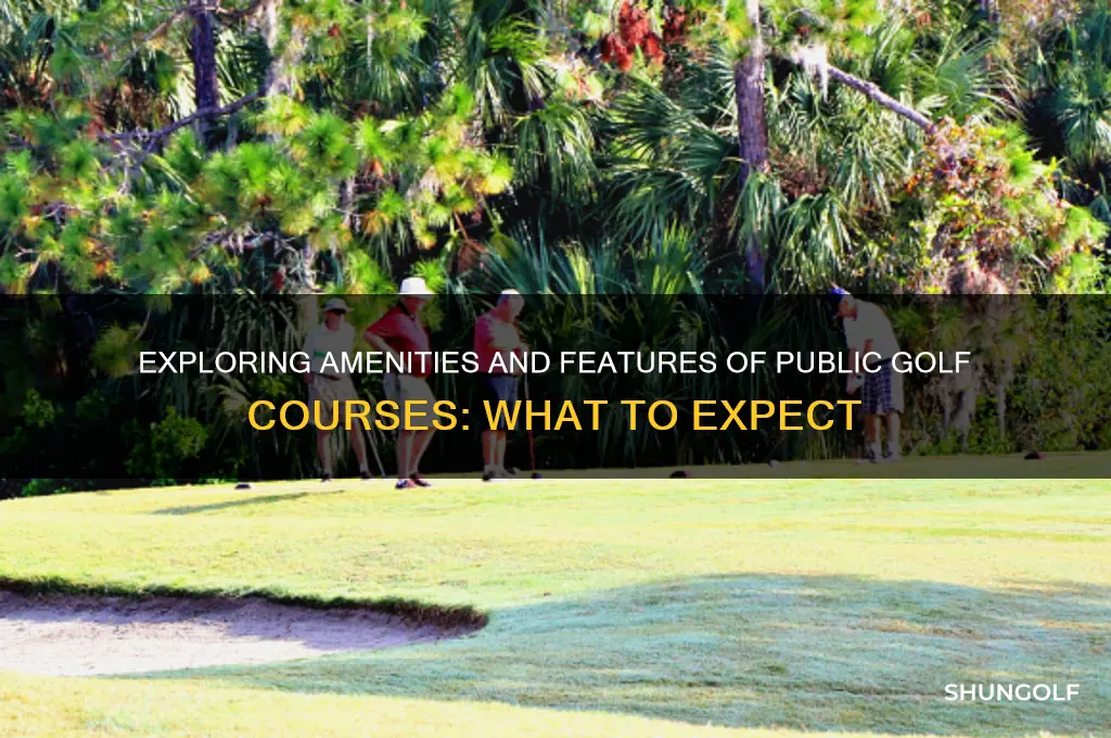 what do public golf courses ha