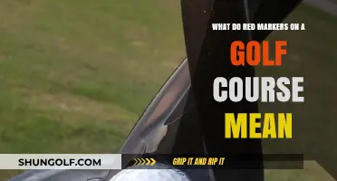 Understanding Red Markers: Their Purpose and Rules on Golf Courses