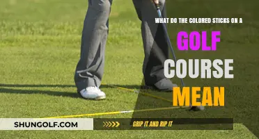 Decoding Golf Course Colored Sticks: Their Meanings and Uses Explained