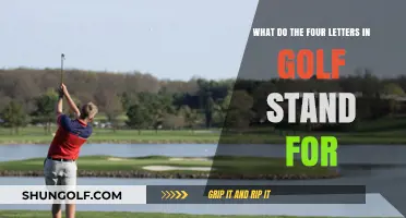Unveiling the Mystery: What Do the Four Letters in GOLF Represent?