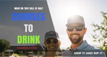 Refreshing Beverages: Exploring Drink Options Sold at Golf Courses