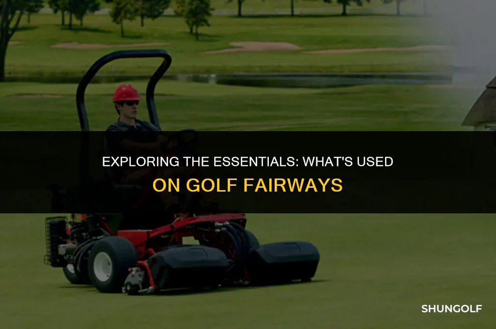 what do they use on golf fairways