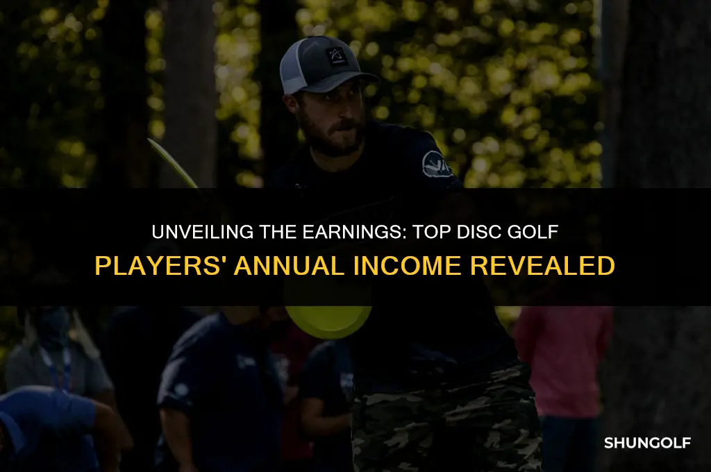 what do top disc golf players earn annually