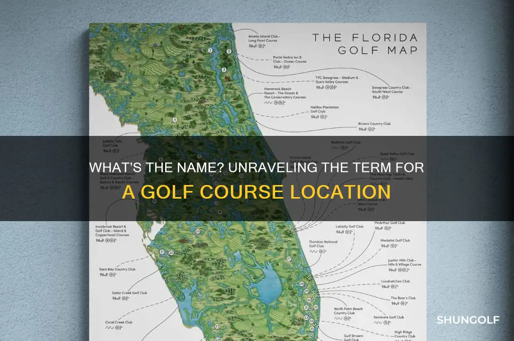 what do u call the golf place