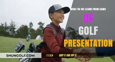 Mastering Life Lessons: Insights from the Game of Golf Presentation