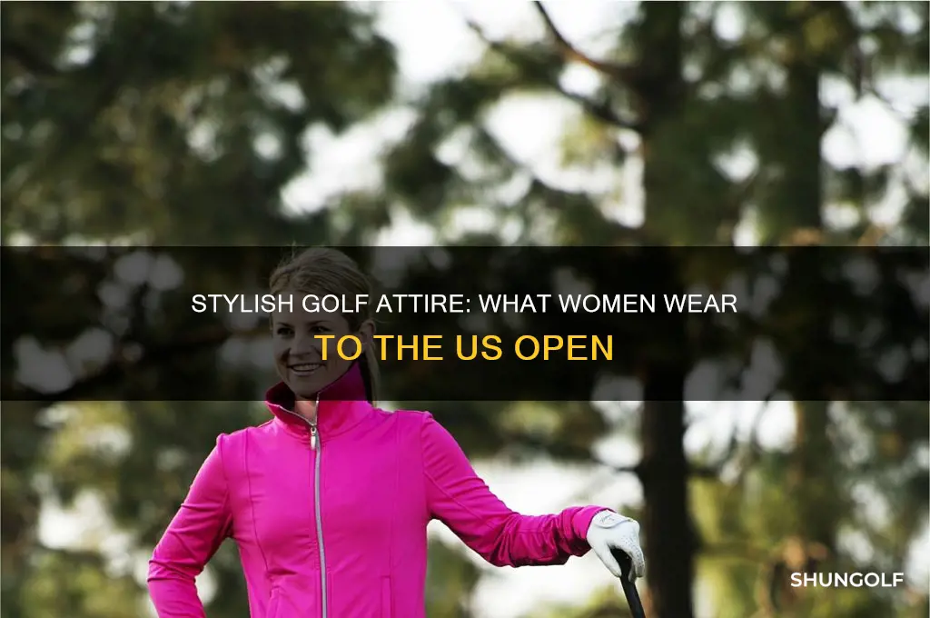 what do women wear to the us open golf