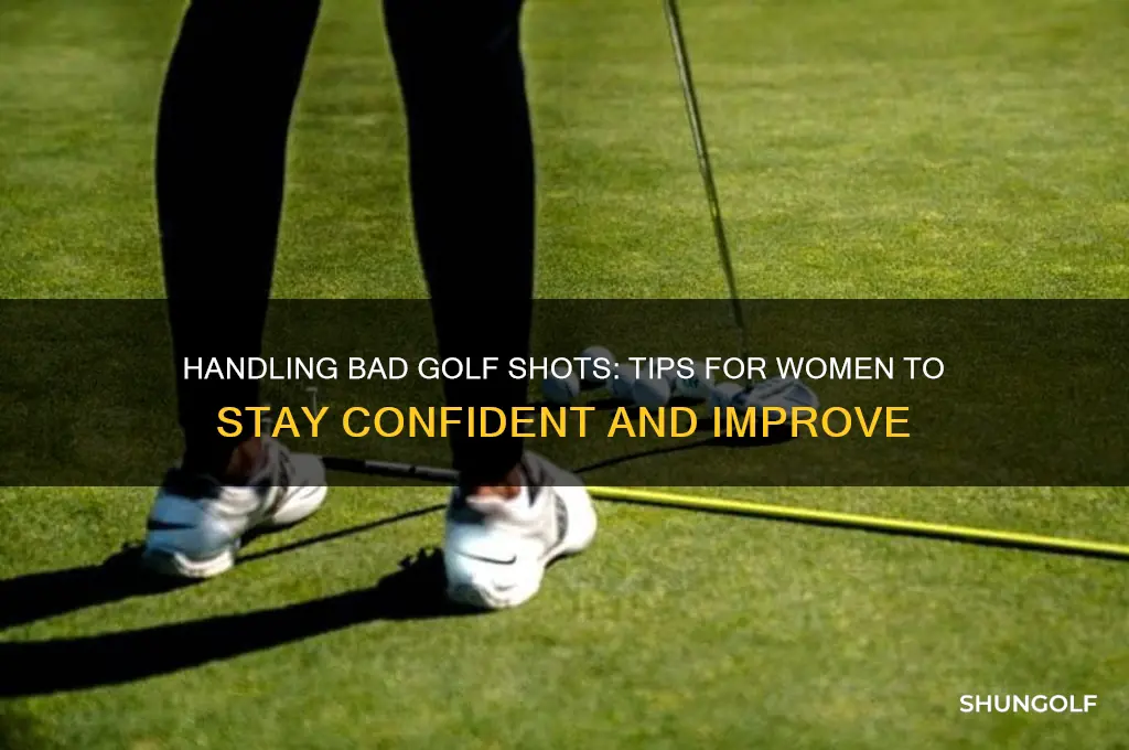 what do womew do if bad golf hit