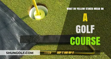 Understanding Yellow Stakes: Their Role and Rules on Golf Courses