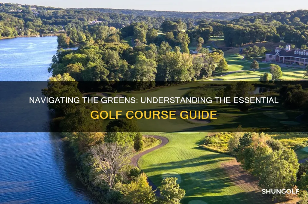 what do you call a guide to a golf course