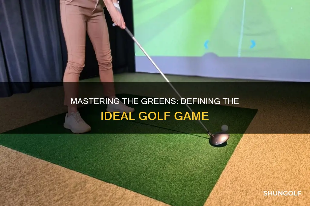 what do you call a perfect golf game