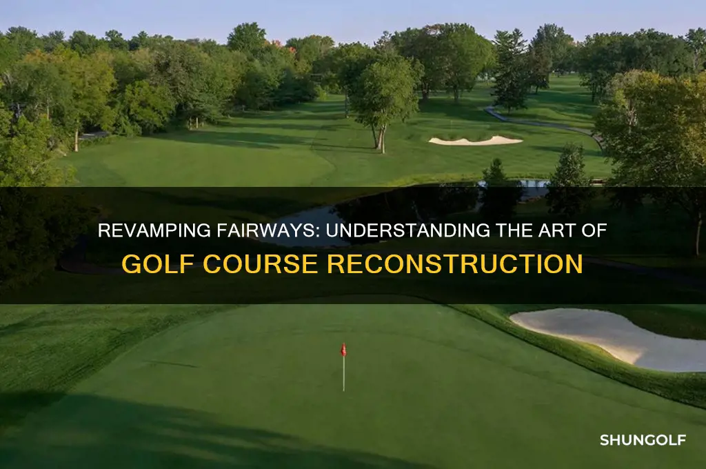 what do you call a recunstruction of a golf course
