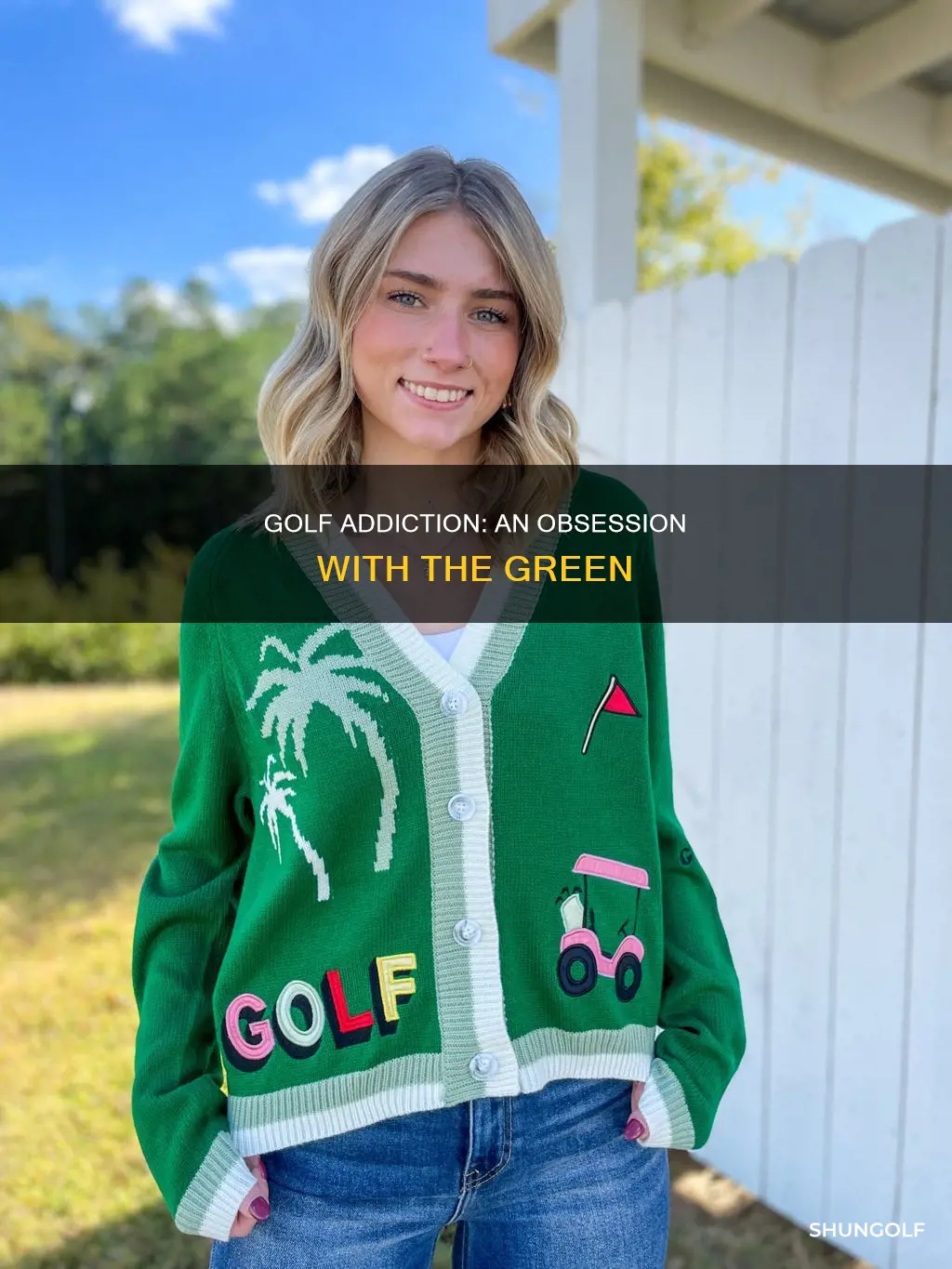 what do you call golf addiction