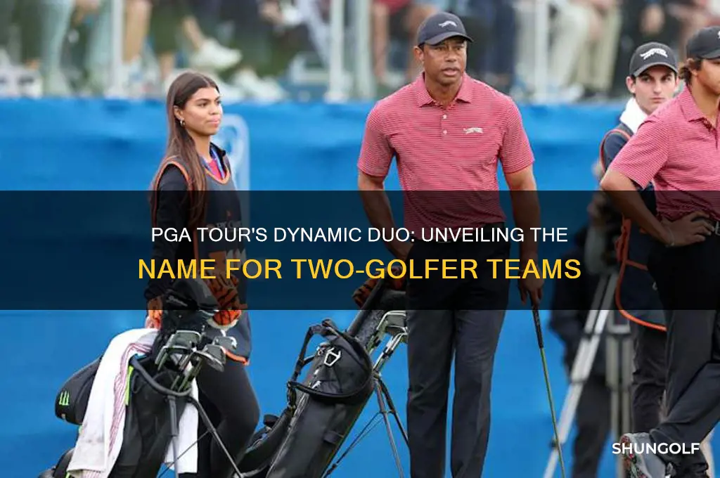 what do you call pga tour group of 2 golfer