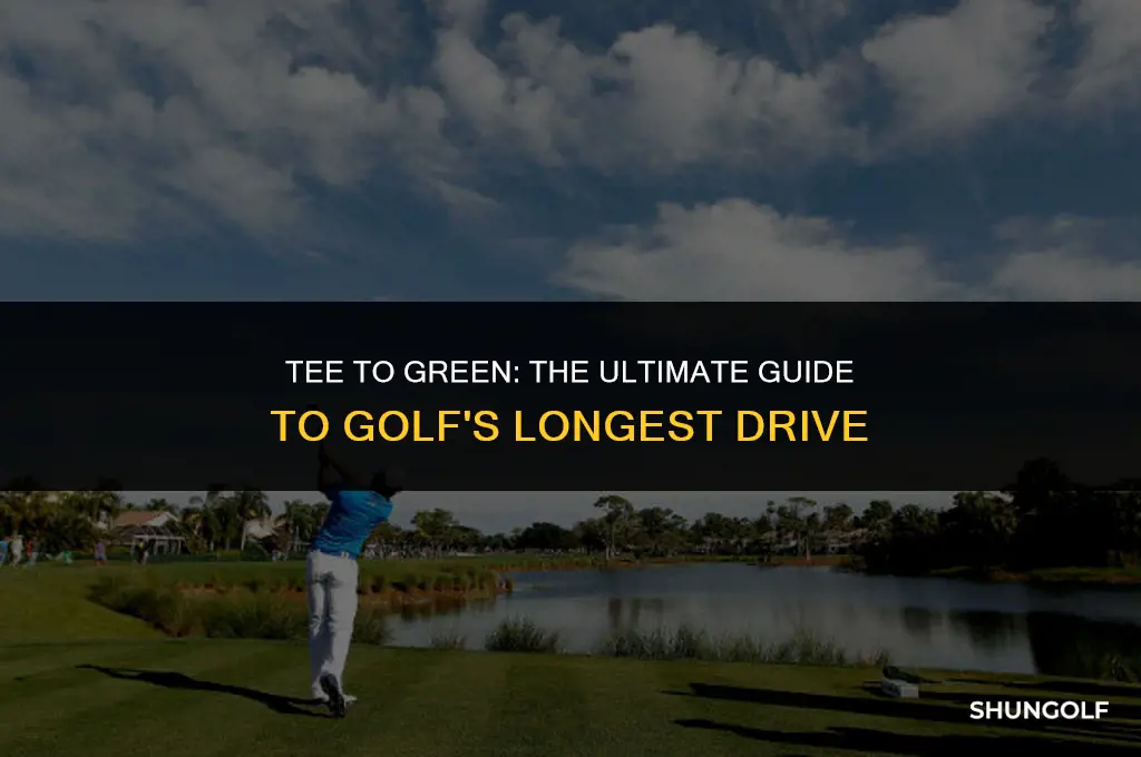what do you call the long drive in golf