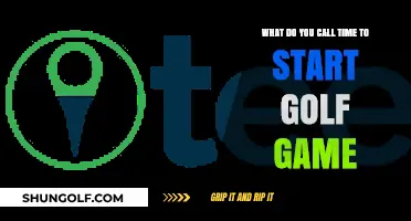 Tee Time Essentials: Understanding Golf’s Official Start Time Terminology