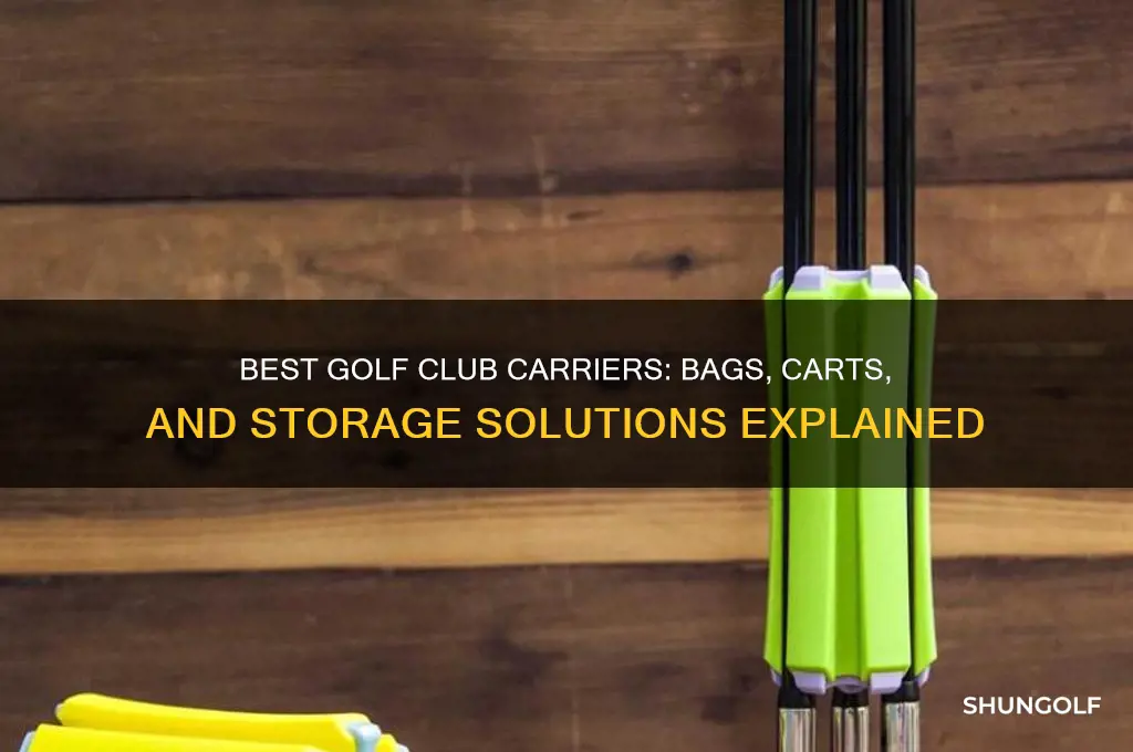 what do you carry golf clubs in