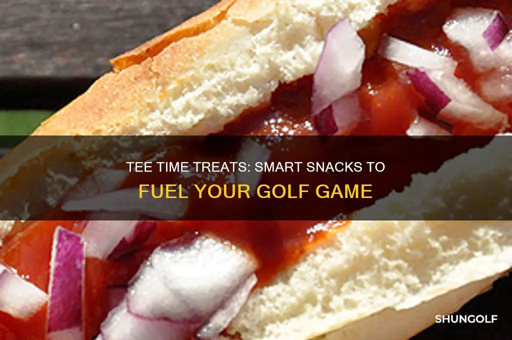 what do you eat on golf course