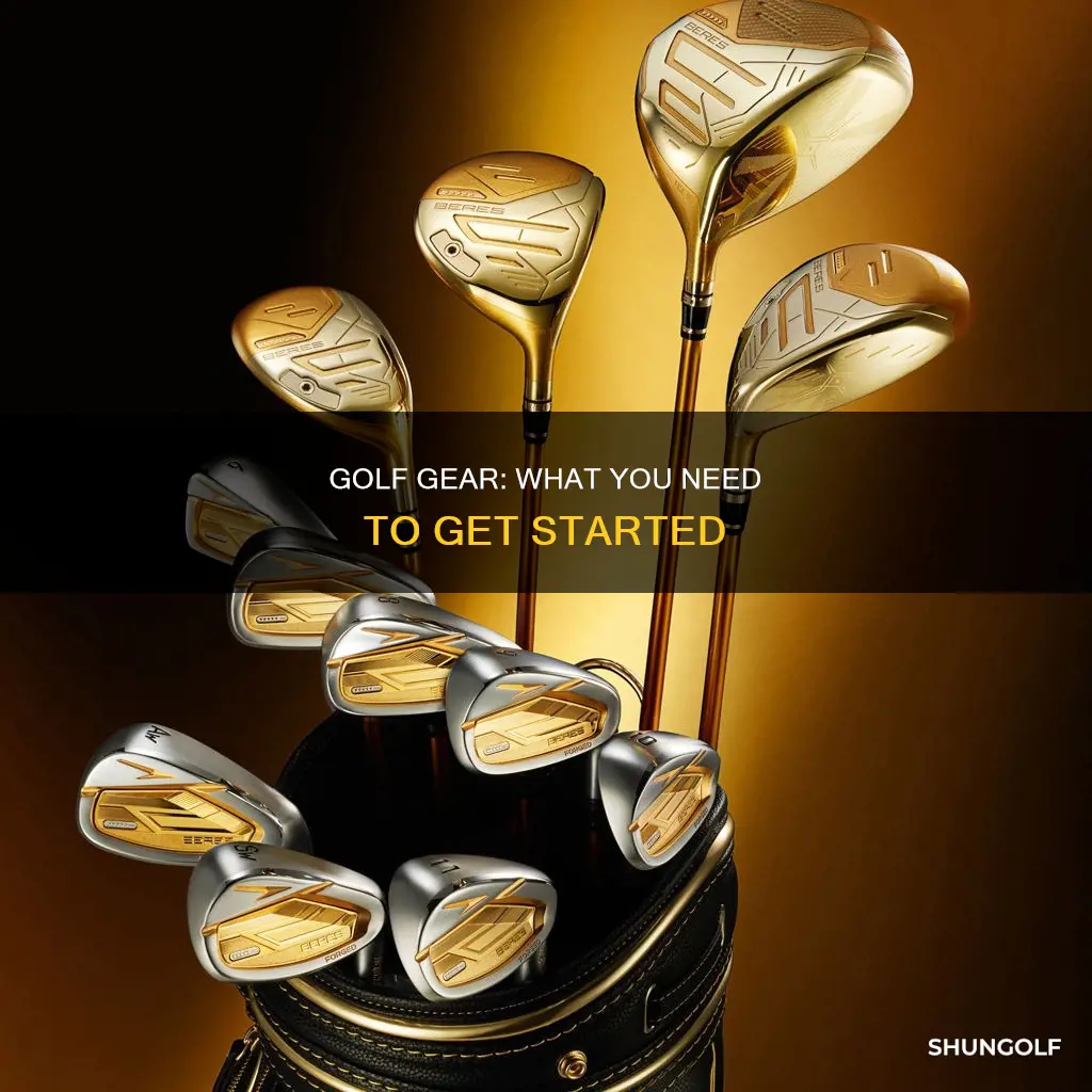 what do you need for golf