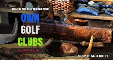 Essential Tools and Materials for Crafting Custom Golf Clubs