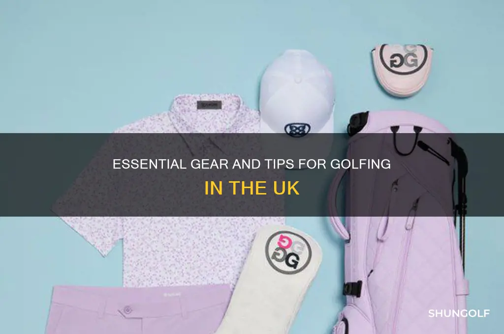 what do you need to golf in the uk