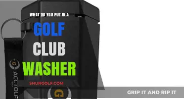 Essential Items to Include in Your Golf Club Washer for Optimal Care