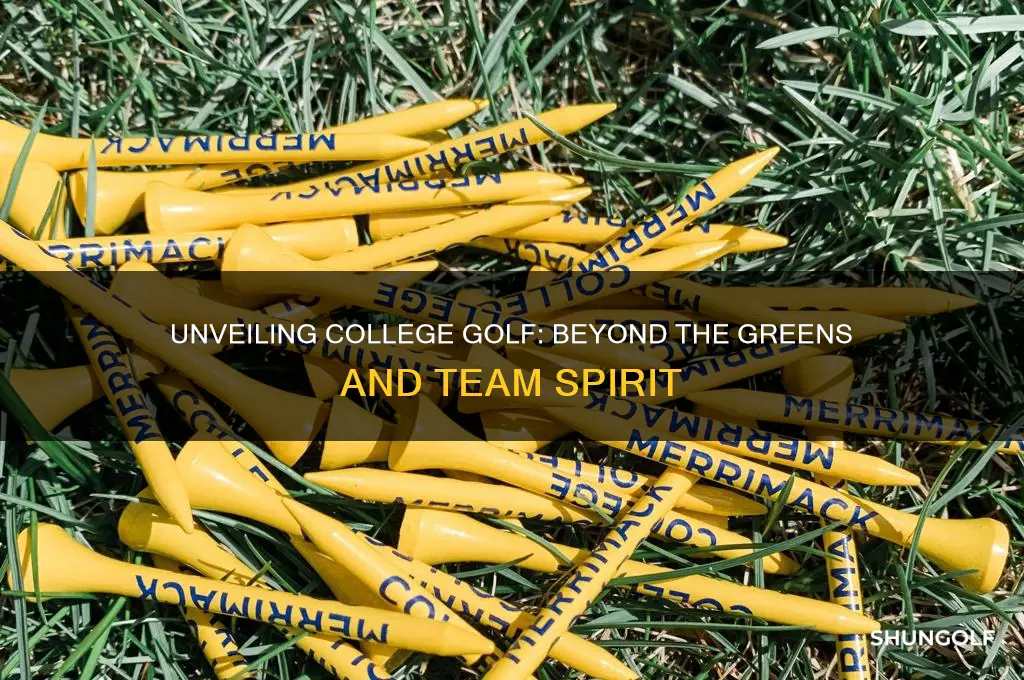 what do you think college golf is all about
