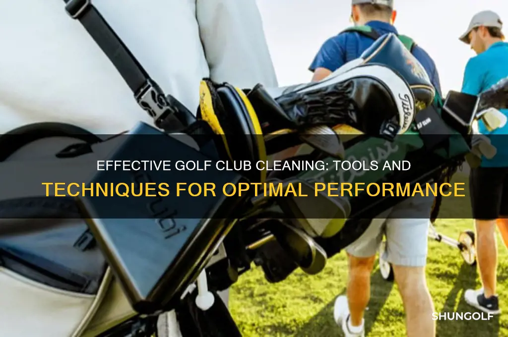 what do you use to clean golf clubs