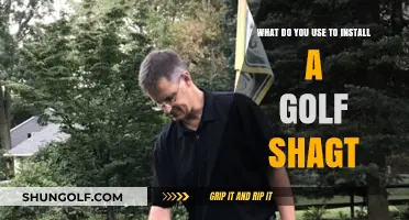 Mastering the Golf Shag: Essential Tools for a Flawless Install