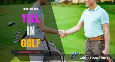 Golf Etiquette: What to Yell and When
