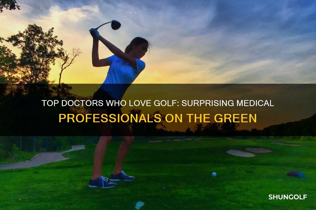what doctors golf the most