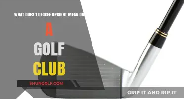 Understanding Golf Club Upright Lie: What 1 Degree Means for Your Swing