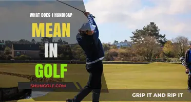 Understanding Golf's 1 Handicap: Definition, Benefits, and Scoring Explained