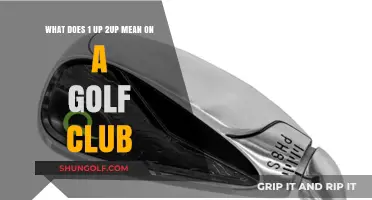 Understanding 1 Up 2 Up Golf Club Markings: A Beginner's Guide