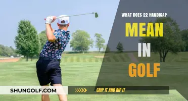 Understanding a 22 Handicap in Golf: Meaning and Impact on Your Game