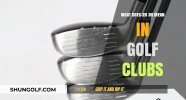 Understanding 2H and 3H Golf Clubs: A Beginner's Guide