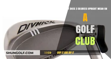 Understanding Golf Club Loft: What Does 3 Degrees Upright Mean?
